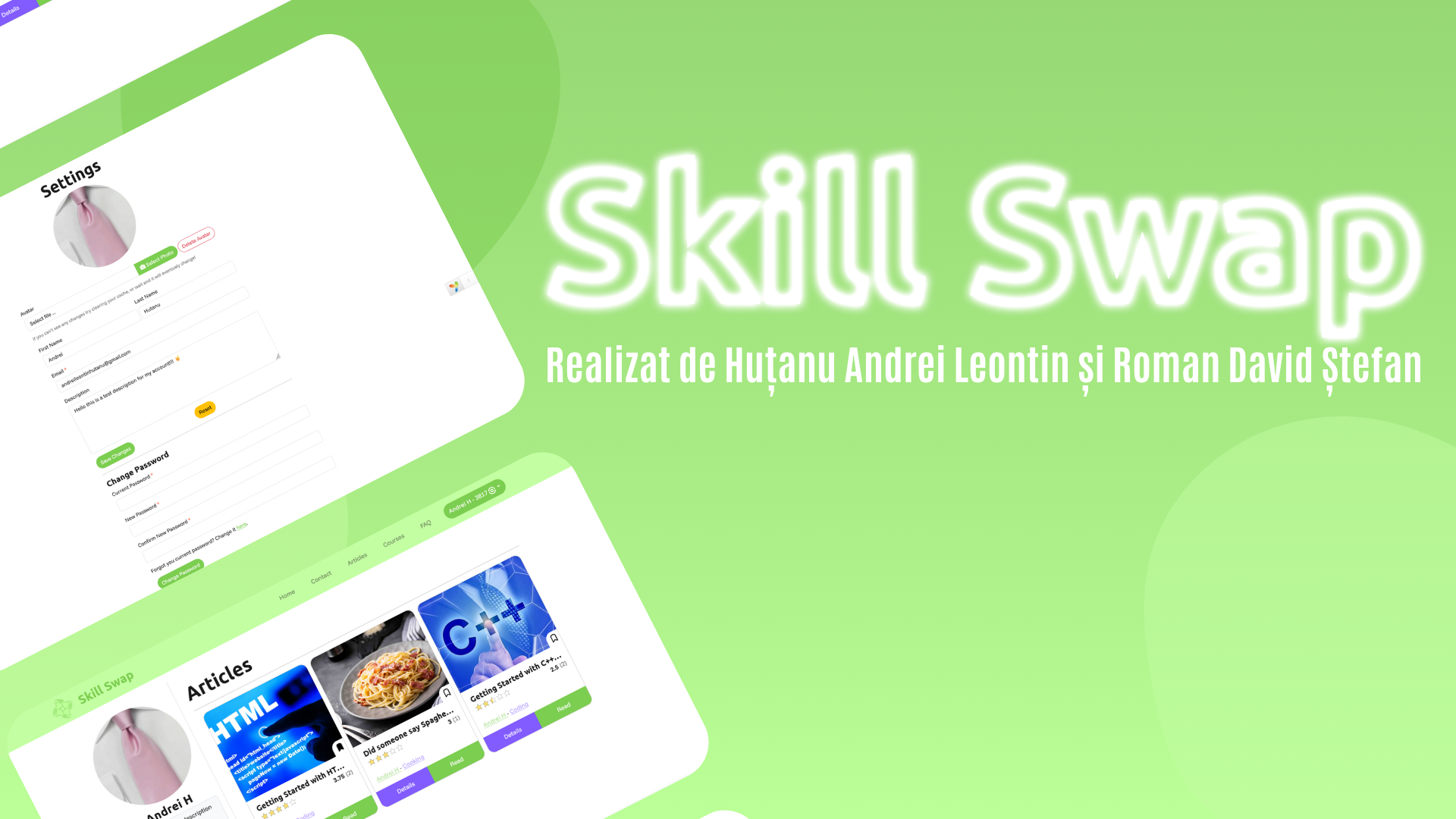 Skill Swap Screenshot 1