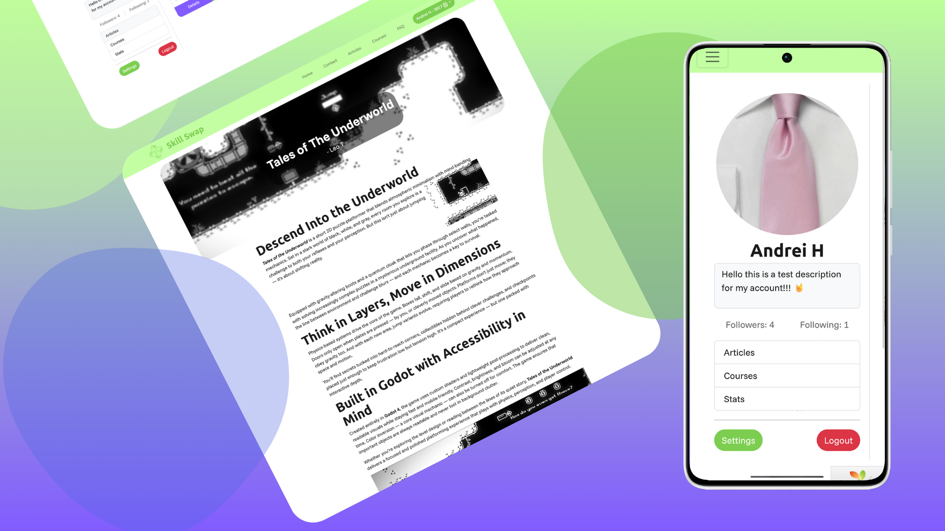 Skill Swap Screenshot 2